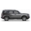 ANYStickerYouWant x2 Fading Topographic Side Graphic Vinyl Decals Fits Ford
