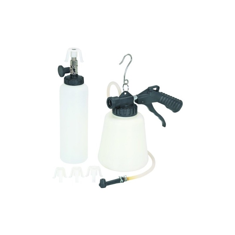 Pneumatic Brake Fluid Bleeder with Auto-Refill Kit