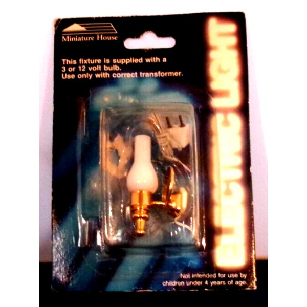 CIR-KIT WALL SCONCE FOR DOLLHOUSE MADE USA 1:12