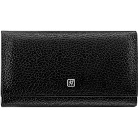 ZWILLING Manicure and Pedicure Set, Travel Case Set, Nail Care, Leather, 7 Pieces, Black