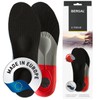 Bergal Men's X-treme Einlegesohle für Freizeit Orthotic Insole, Multicolour (Schwarz),