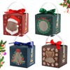 Christmas Gift Box, ACTOYS Pack of 8 Christmas Paper Boxes,
