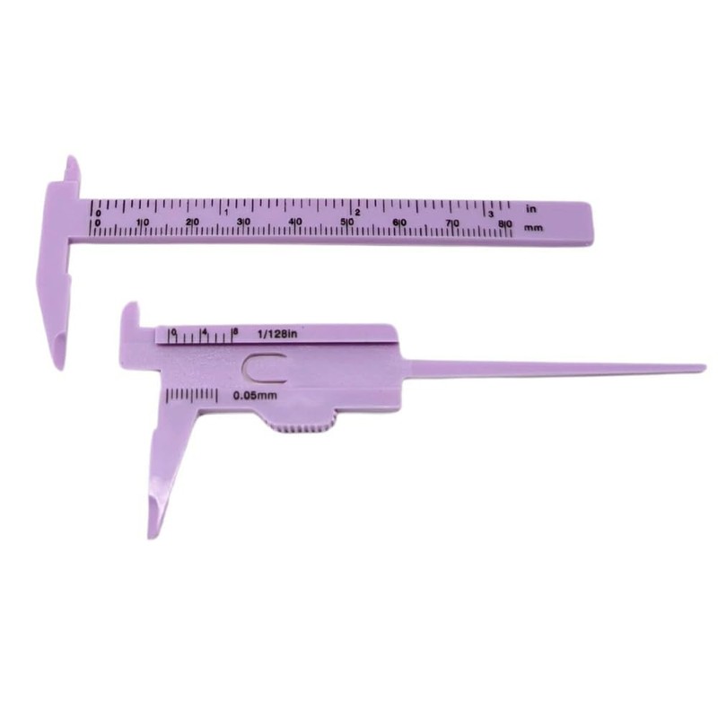 Funny Vernier Caliper 3.1 inches (80 mm) Plastic Reasonable, Cute,