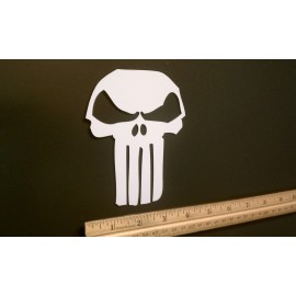 Oracal, Arlon,ShineRite,GerberQuantum THE PUNISHER 2,  VINYL DECAL, STICKERS 1.5" INCHES ~ 5 stickers x 4.00