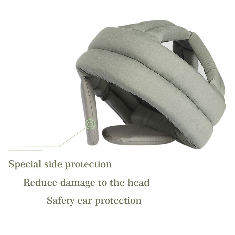 Elderly Protective Helmet Head Protection Headguard Anti-Fall Cap Breathable Sponge