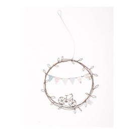 Good old Friends Wire Ornament Bicycle