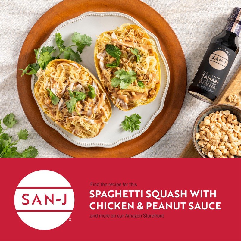 San-J - Organic Gluten Free Tamari Soy Sauce - Specially