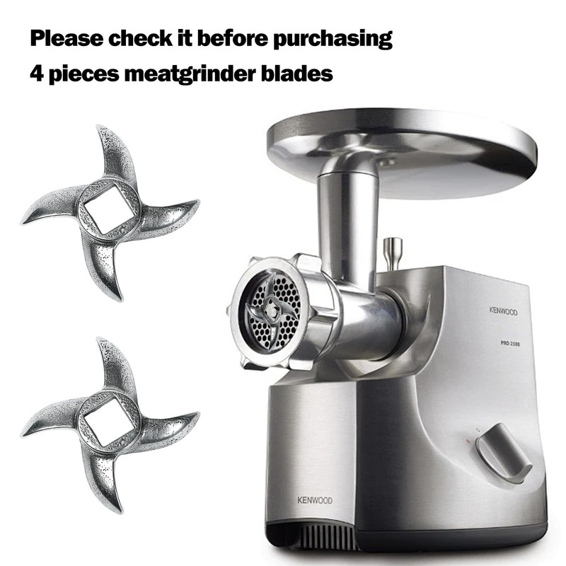 2PCS #12 Meat Grinder Blade - Meat Grinder Blades Replacement