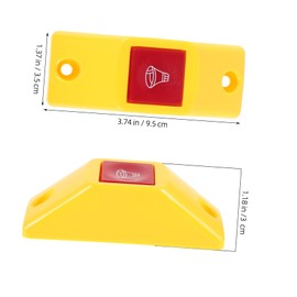 PACKOVE Passenger Alert Button Bus Stop Bell Replacement Easy to Install Sound for Vehicle Exit