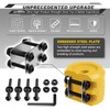 AUTMATCH Winch Cable Hook Stopper (2 Pack), Silicone Rubber Winch