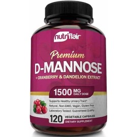 D-manosa D-mannose Salud Del Tracto Urinario 120 Caps Eg Z10