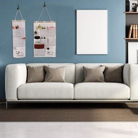 MaoXinTek Hanging Organiser 2 Style Wall Hanging Bag Hanging Storage Storage Bag for Nursery Bathroom Bedroom White