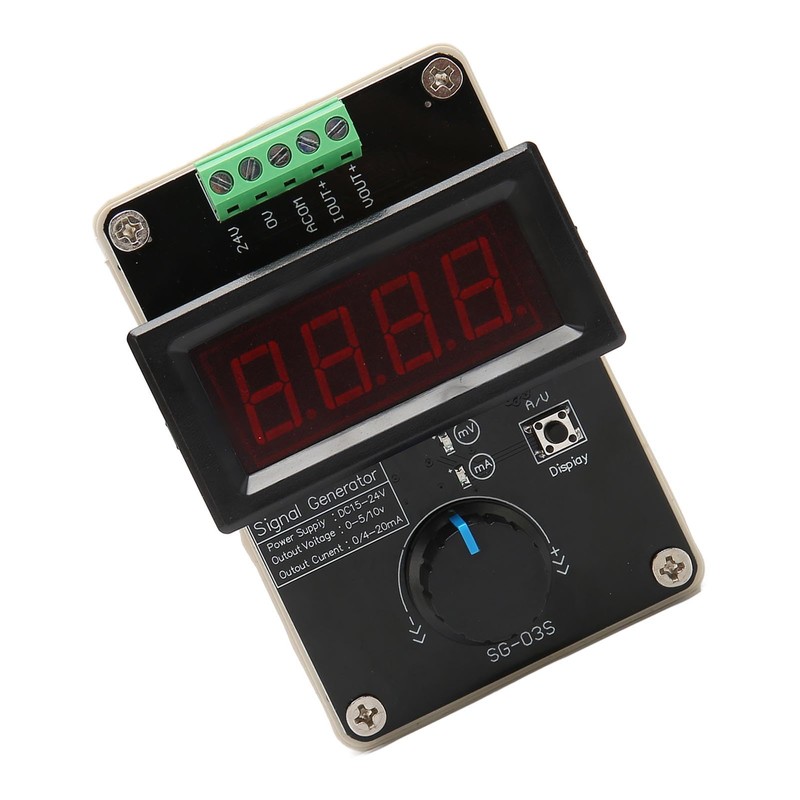 Yoidesu Generador de Señal Dual, Simulador Analógico de Corriente de