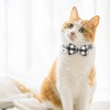 Cat Collar with Bell and Bow Tie, Quick Release Safety