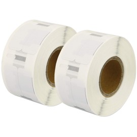 2 Compatible Rolls 11353 S0722530 12mm x 24mm Labels for LabelWriter 4XL 450 400 330 320 310 Twin Turbo Duo Seiko SLP 450 430 420 400 240 220 200 120 100 Pro Plus (1000 Labels per Roll)