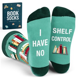 Book Lover Gift Ideas, Reading Socks for Women - Accessories for Reading Lovers, Stocking Stuffers for Readers, Unique Gifts for Book Readers, Cool Presents for People Who Love to Read