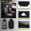 JIAMAOXIN Front Car Seat Covers 2-Piece Set Fit for Toyota