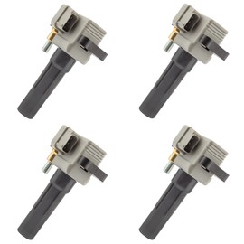 BOXI 4pcs Ignition Coils Compatible for Saab 9-2X 2006 2.5L / for Subaru Baja/Forester/Impreza GT/Impreza WRX/Legacy 2004-2011 2.5L | 22433AA418, 22433AA480, 22433AA540
