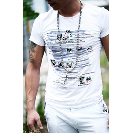 PEPAXON Beads Necklace for Men Cross Necklace Stainless Steel Necklace Chain Waist Chain 108 Buddha Beads Necklace (Silver-Cross)