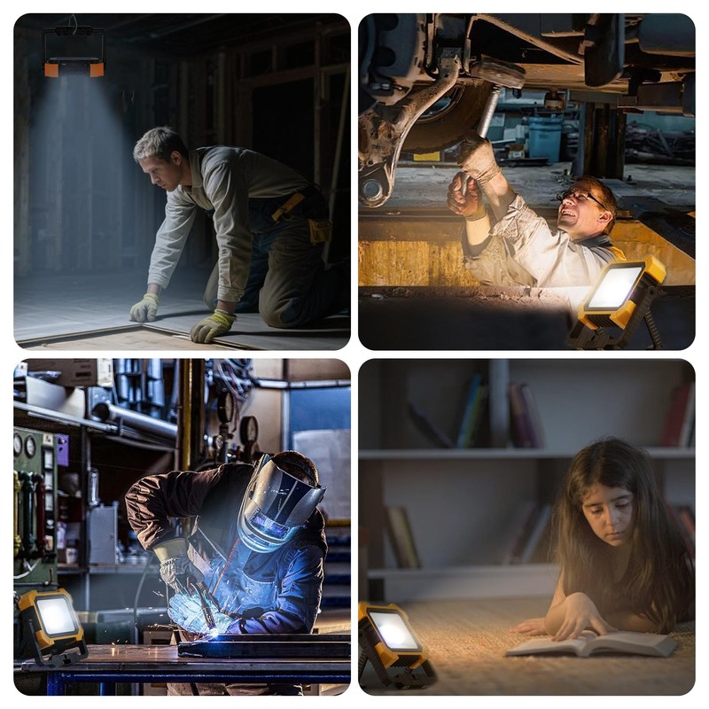 LED construction spotlight