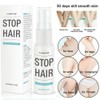 100% Natural Permanent Hair Removal Spray Stop Hair Growth Inhibitor