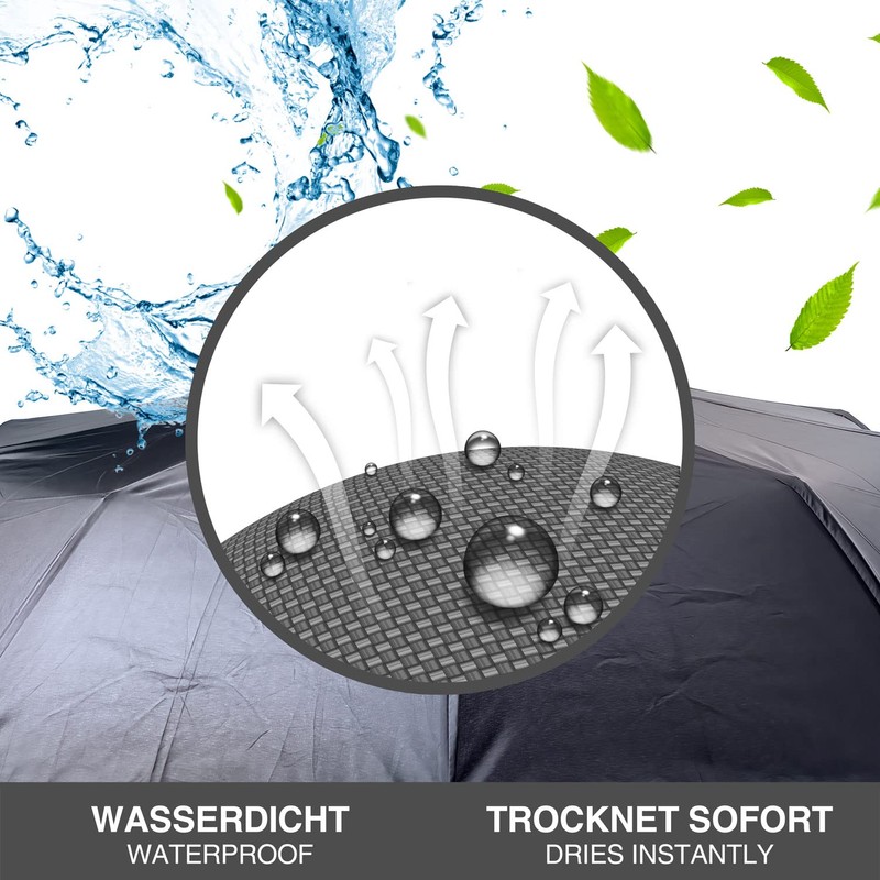 GOODS+GADGETS Umbrella – Pocket Umbrella Automatic Umbrella XXL 100 cm