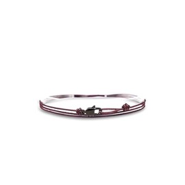 TRIPLE K&S Thin Wrap Bracelet Men & Women with Lobster Clasp Handmade - Maritime Surfer Jewellery - Minimalist Fabric Bracelet, Wax cord, No Gemstone