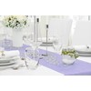 MODERNO Non-Woven Table Runner, Purple, Modern, Festive Decoration for Outdoor