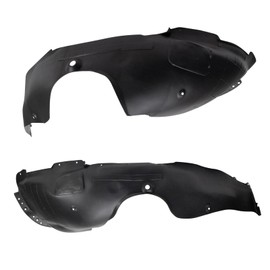 TRQ Front Inner Fender Liner Set Compatible with 2018-2021 Hyundai Kona HY1248176 HY1249176