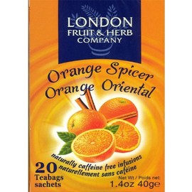 London Fruit & Herb Company Orange Spicer Tea, 20 Count