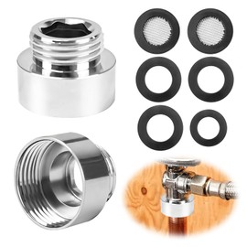 ARTGUTS Reduction 3/4 to 1/2, Reducer Extension with Rubber Seal, Reducer G1/2 Inch Outer (Diameter 20 mm) x G3/4 Inch Inner (Diameter 25 mm), for Conversion of Pipe Connections