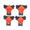 4Pcs Woodworking Angle Clamps Corner Clip Fixer Tool 60 90