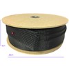 Polyester Braided Sleeve for Cable Covering (Black) Each Size 20M