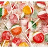 Funpops Flat Lollipops Fruit Flavored Hard Candy, Bulk Pack 2
