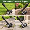 Stand Up Weed Puller for Garden Weeding – Wheeled Root