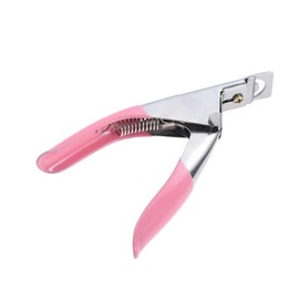 IWOWHERO Stainless Steel French Nails Nail Cutters U-shape Scissors Trimmer Set for Home or Salon