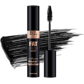 BL Máscara De Pestañas Fat Brush De Bel London, Volumen Y Definición Extremos                                                                         