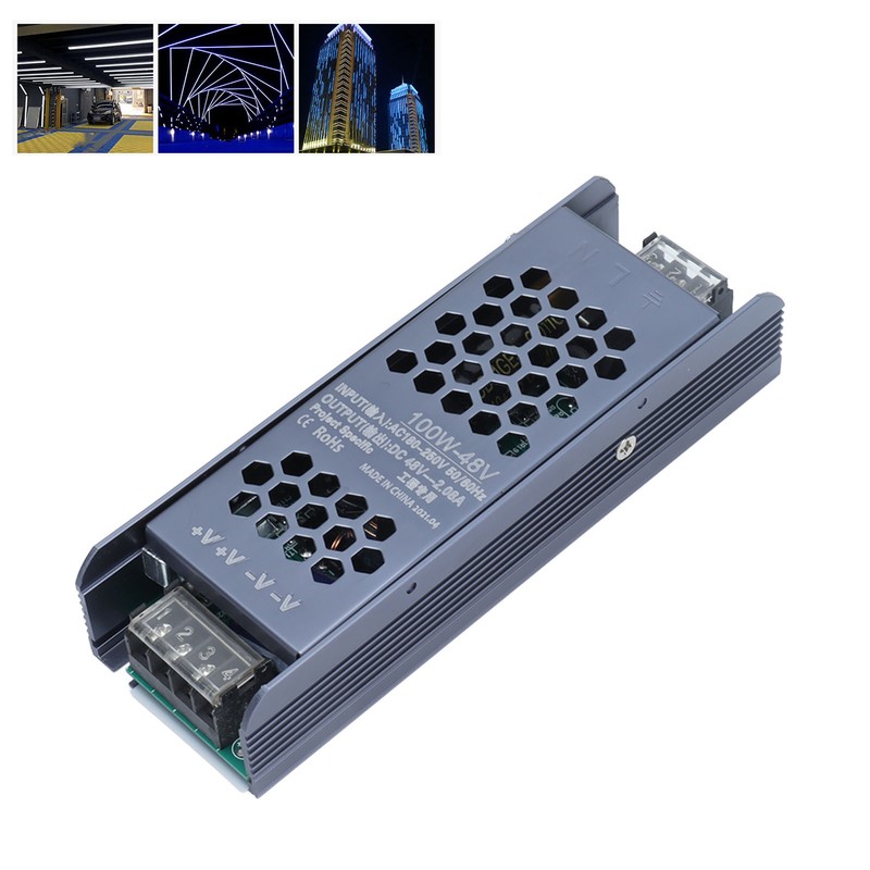LED Switching Power Supply Driver Magnetic Light Transformer Black Long