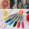 6pcs Skin Marker Pen Body Tattoo Maker Pen Skin Marker