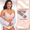 SINFLA Women's Seamless Bra Without Underwire Large Breasts Strong Hold