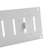 200x100 mm (8x4") Sliding Grille Made of Sheet Steel, White