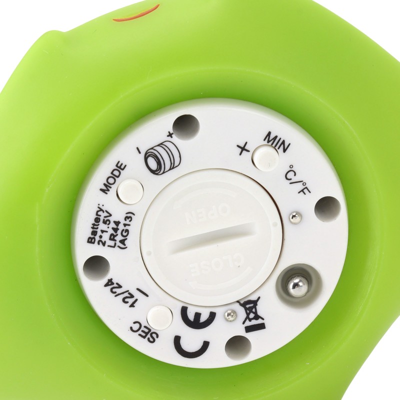 Baby Bath Thermometer Alarm LCD Display Fish Shaped Waterproof 0‑60