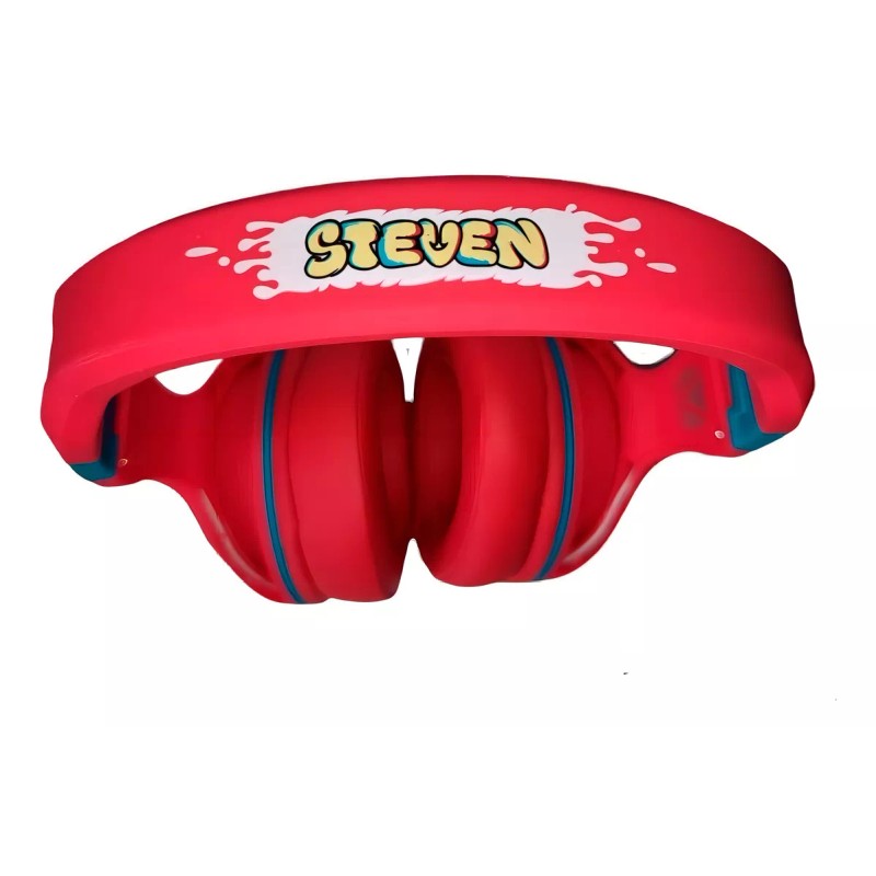 Maíz Audifonos Diadema Bluetooth Inalambricos Radio Fm Niños Color Azul