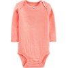 Simple Joys by Carter's Baby Girls' Long-Sleeve Bodysuit, Pack of