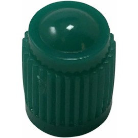 Beacon Tire Valve Stems Plastic Caps Green (Nitrogen) 100 qty WITH SEAL