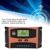 12V/24V MPPT Solar Panel Regulator LCD Screen Auto Battery Controller