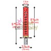 JDMBESTBOY Samurai Sword Red Black Shift Knob Shifter Alloy Katana