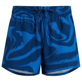 Kanu Surf Women's Standard Darren Stretch UPF 50+ Active Swim and Workout Boardshort, Veronica Navy