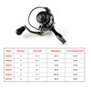 YZOTEK Fishing Spinning Reels - Lightweight 12BB Ultra Smooth 20-55LBs