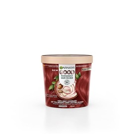 Garnier GOOD Permanent Vibrant Hair Colour Dye Kit, 6.6 Pomegranate Red